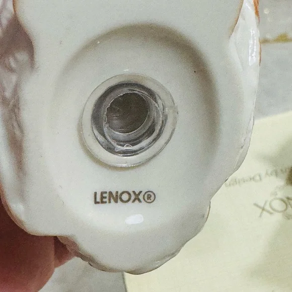 Lenox OWL Salt & Pepper Shakers "Wise Owl" NEW IN BOX - Picture 5 of 7
